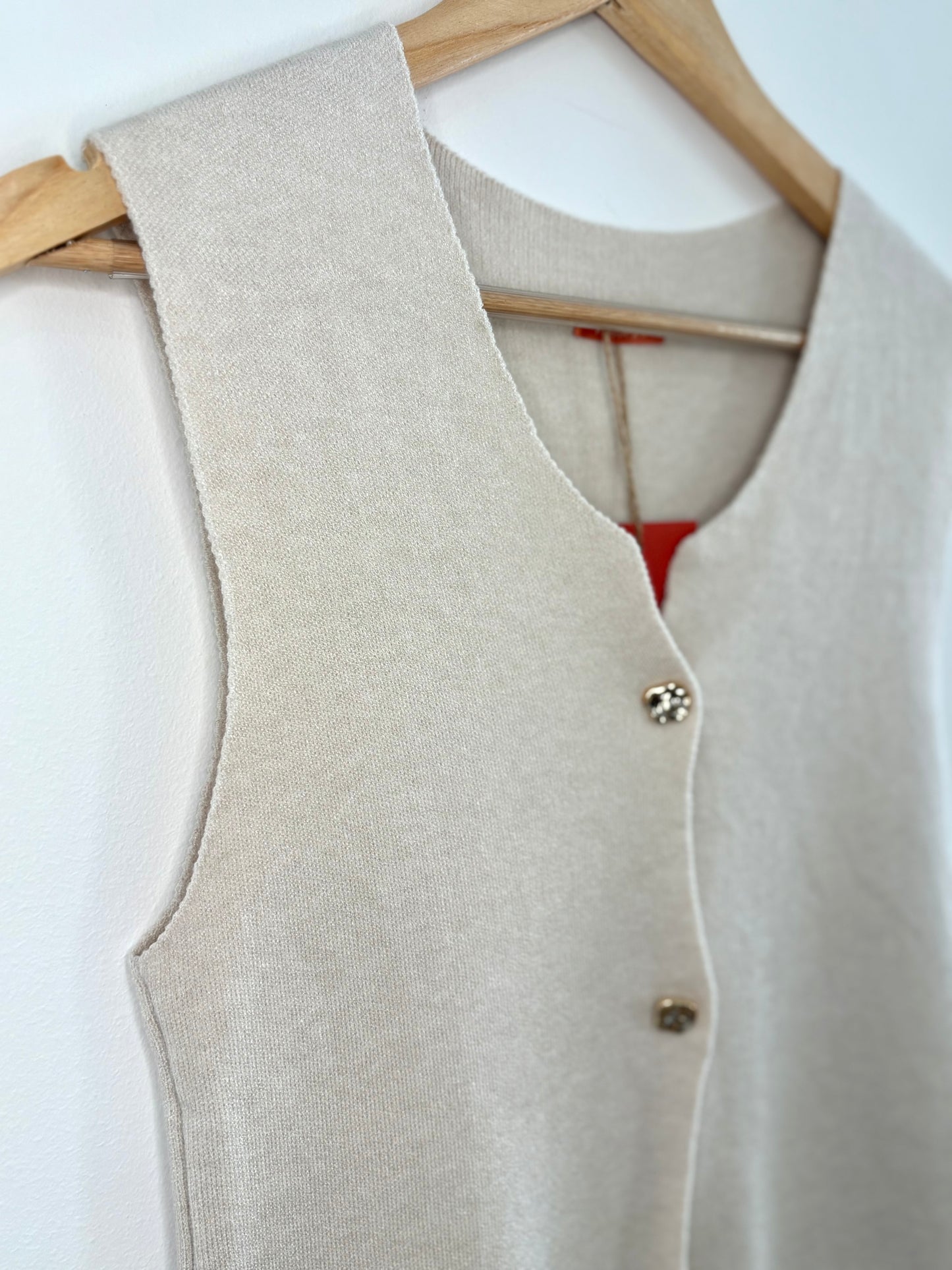 Conjunto de malha Creme | Minhámê
