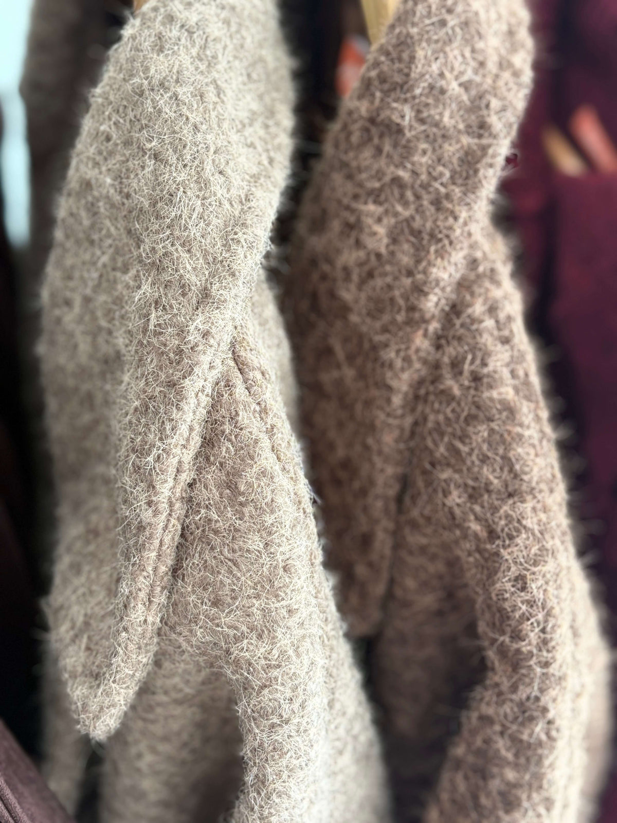 Casaco Oversize taupe | Minhámê