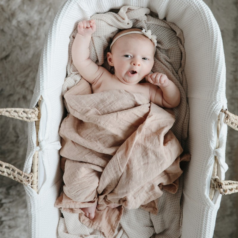 Muslin Pale Taupe | mushie