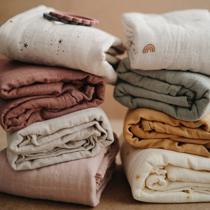Muslin Pale Taupe | mushie