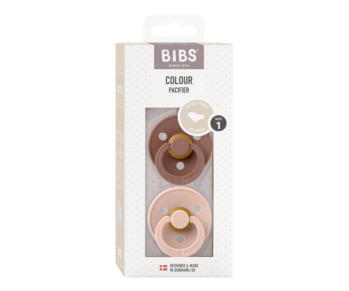 Pack de 2 Chupetas anatómicas Blush/Woodchuck | Bibs