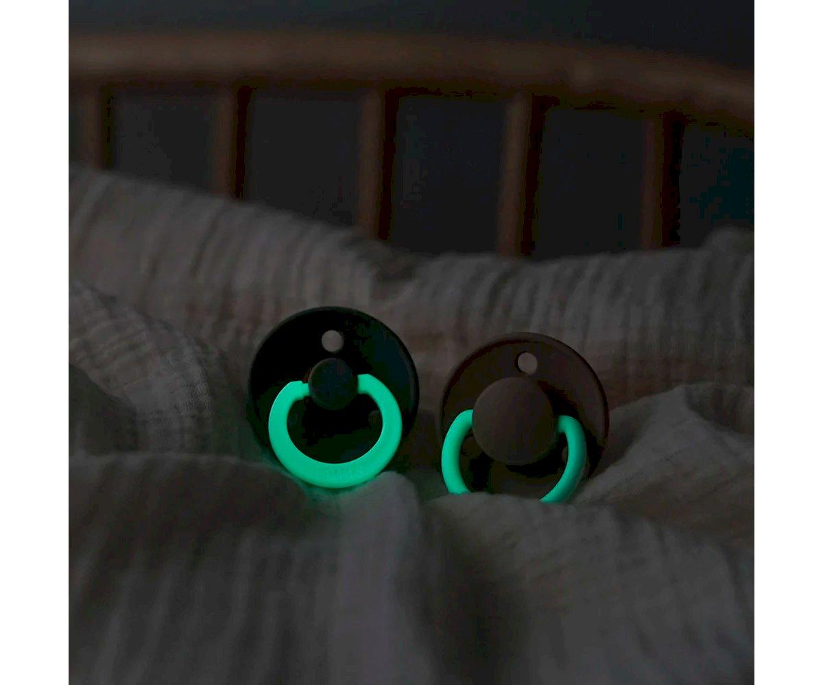 Pack de 2 Chupetas Nocturnas Anatómicas Sage/Cloud | Bibs