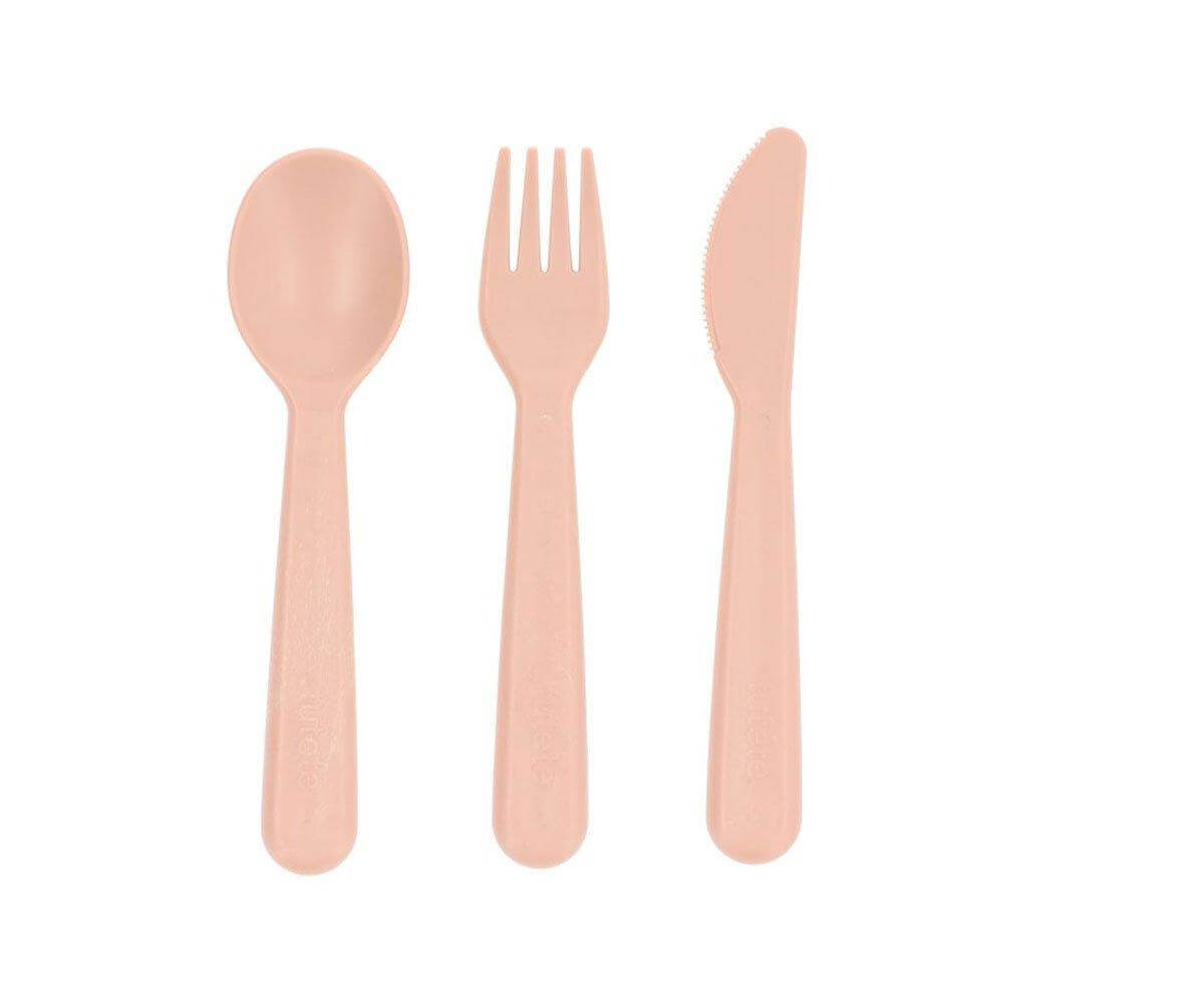 Conjunto de refeição infantil Light Pink | Tutete