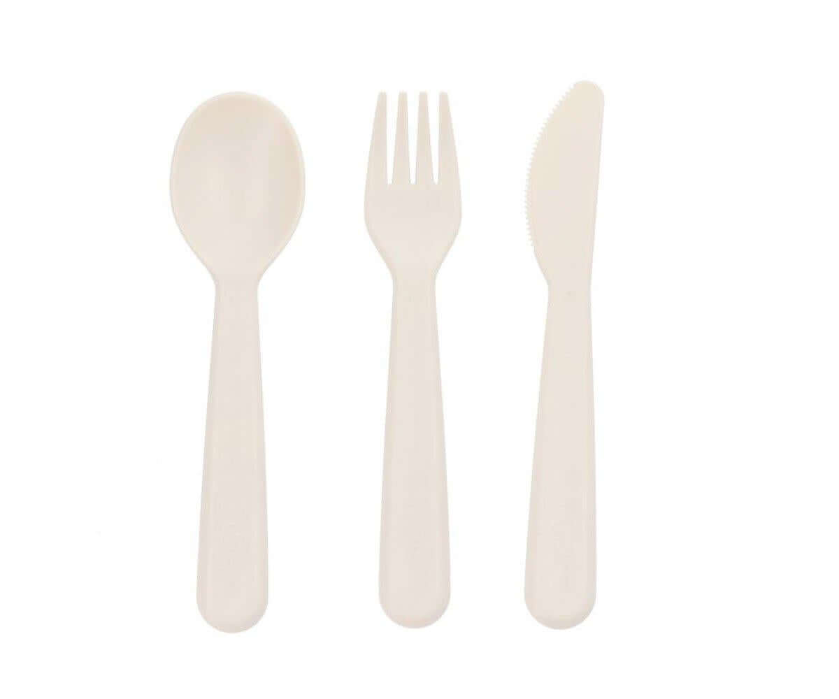 Conjunto de refeição infantil Ivory | Tutete