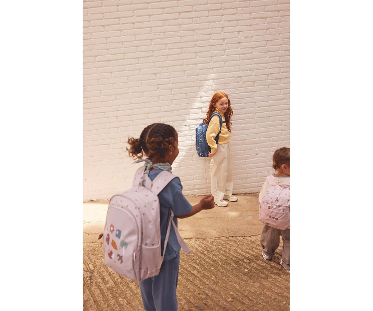 Mochila Média + Porta-chaves personalizável Geometric Nature | Tutete