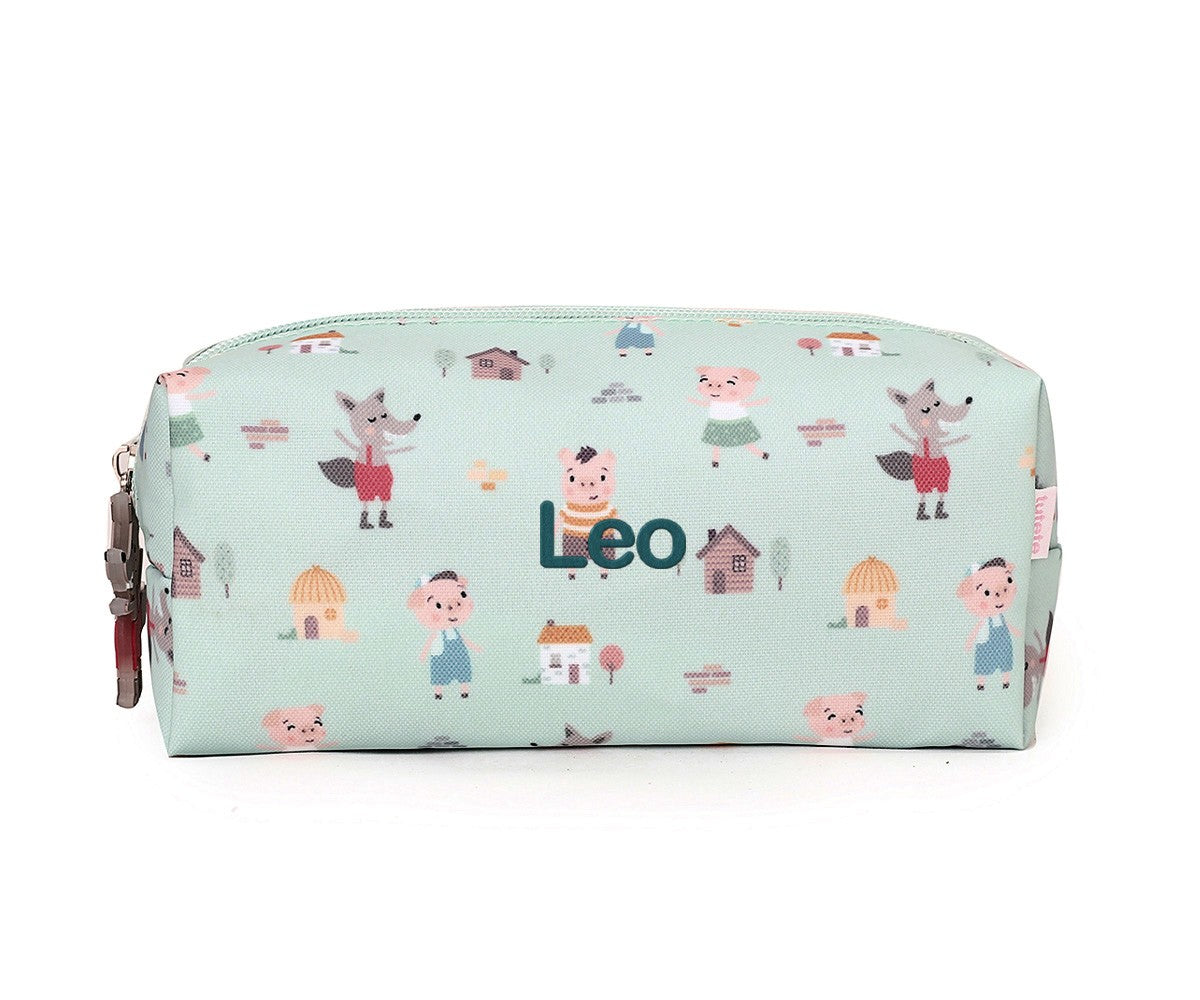 PRÉ-VENDA | Estojo escolar personalizável The Three Little Pigs | Tutete