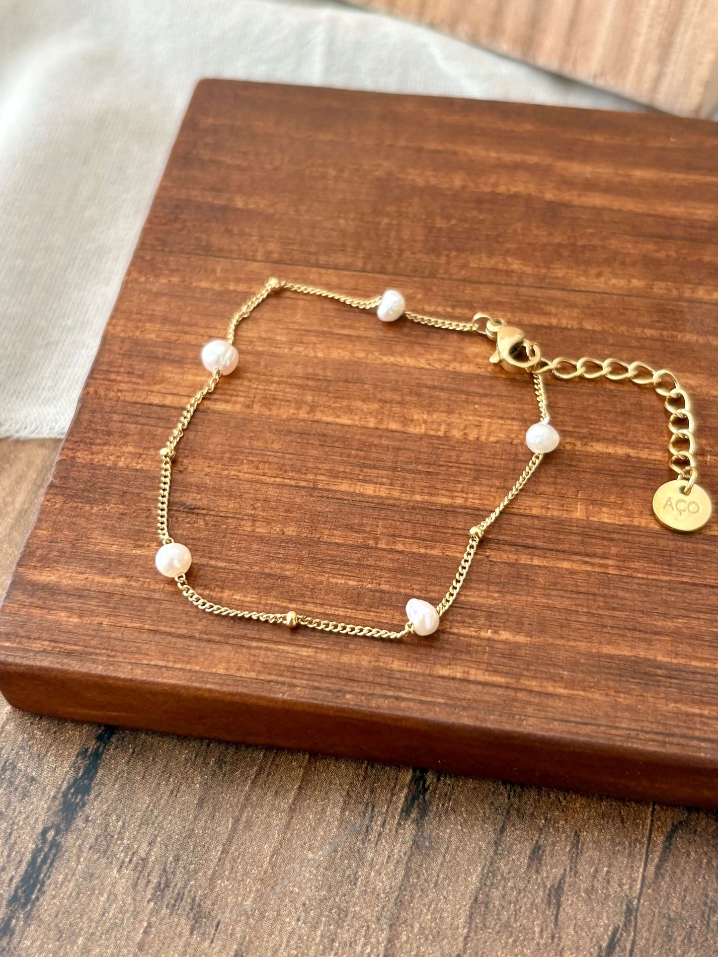 Pulseira de pérolas | Minhámê