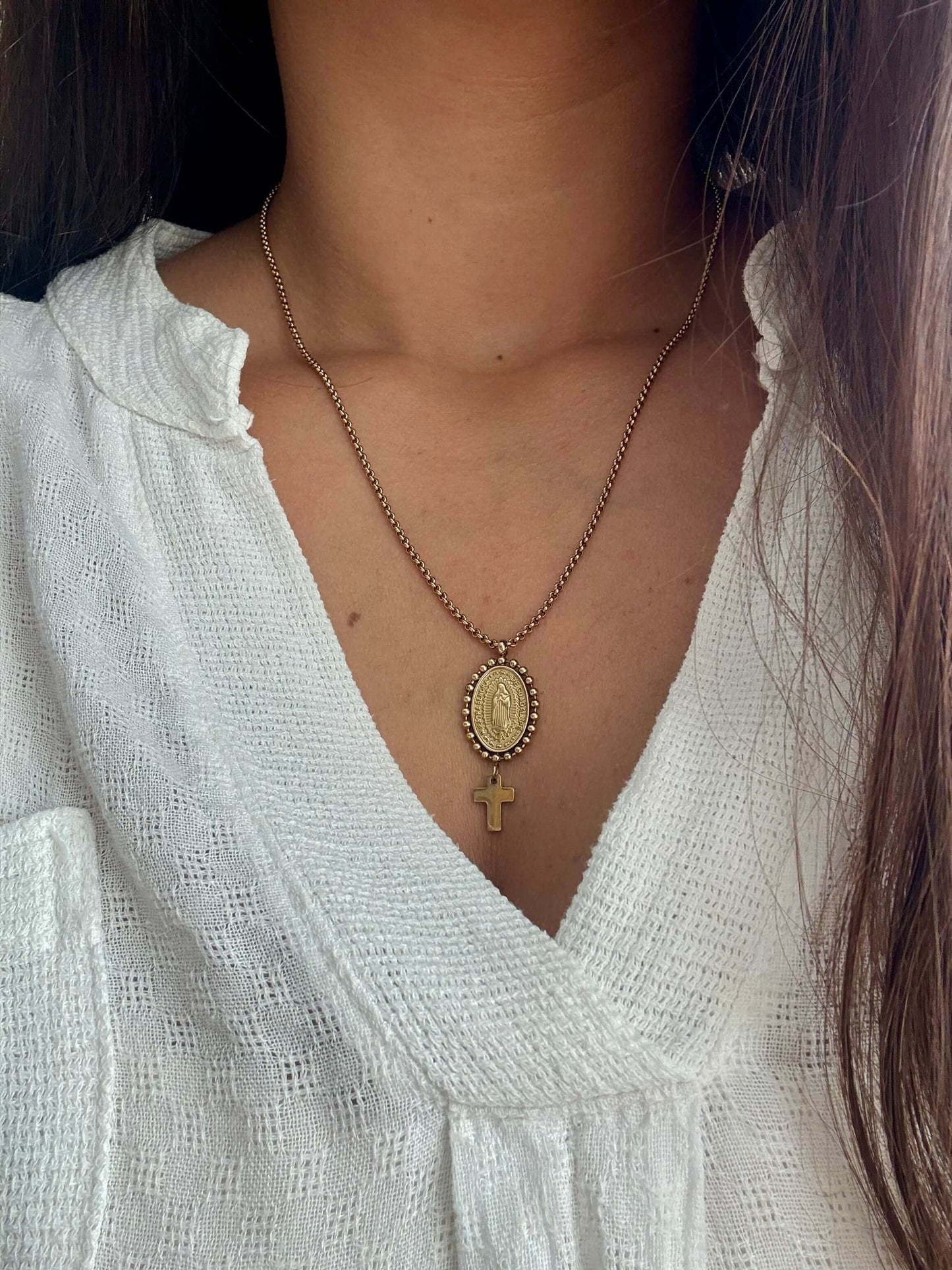 Colar Nossa Senhora de Guadalupe | Minhámê