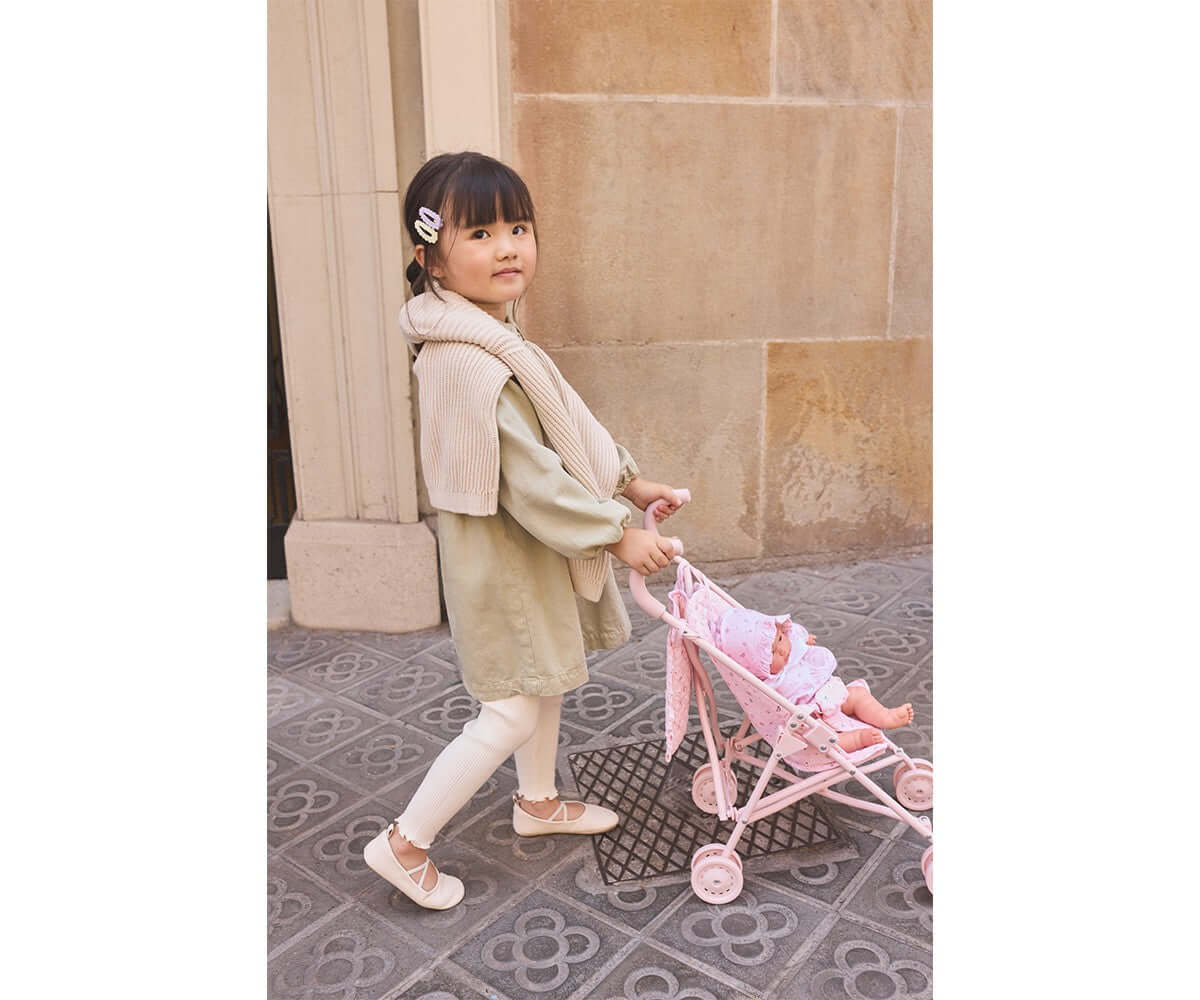 Carrinho de Bonecas Flowers | Monneka