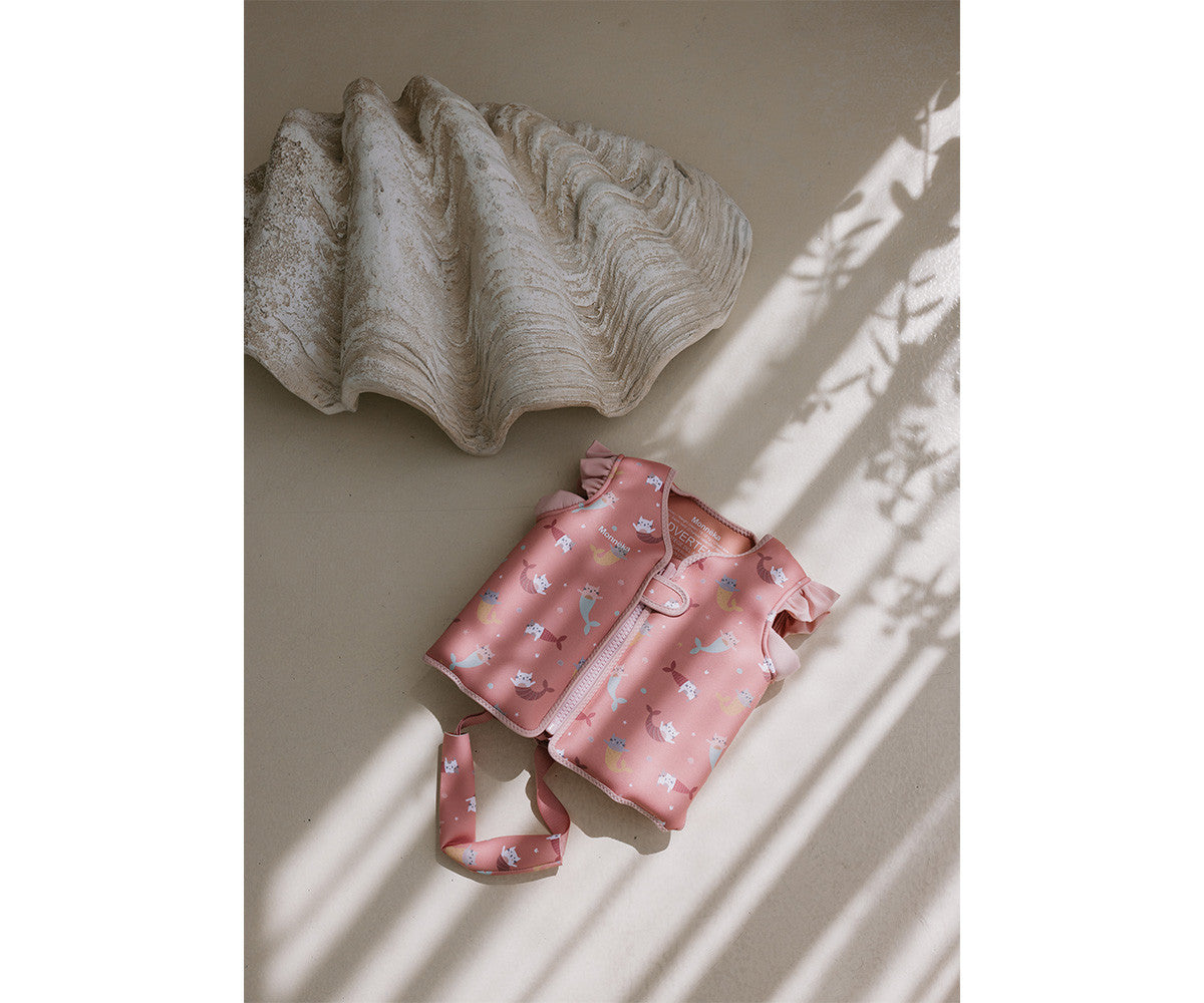 Colete Flutuador Infantil Mermaid Cats | Monneka