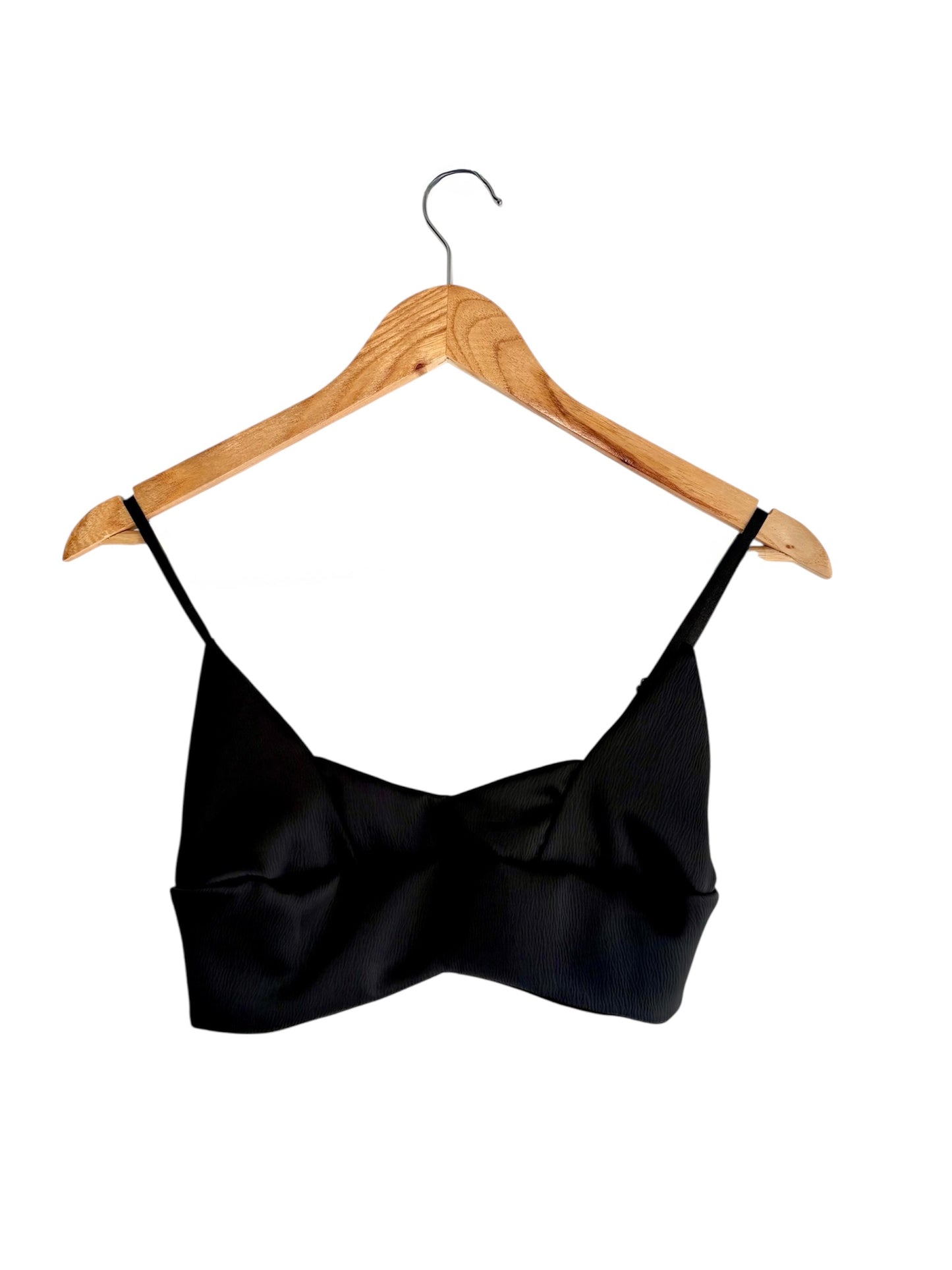 Conjunto calças, camisa e top preto | Minhámê