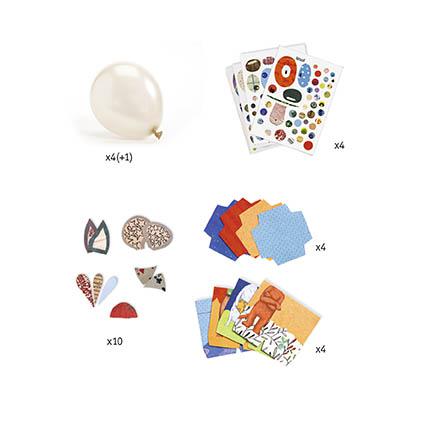 Animaux en ballon bricolage | Djeco