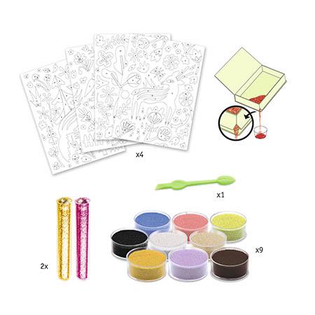 Jogo de Areias Coloridas Bosque Encantado | Djeco