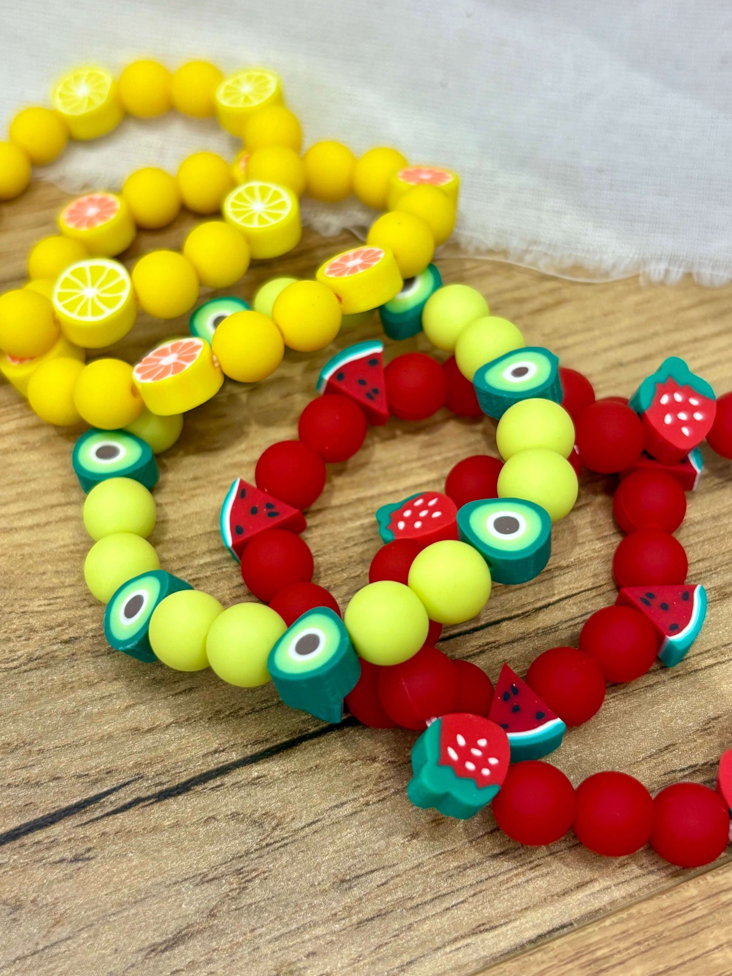 Pulseira Infantil FRUITS Toranja | minhámê