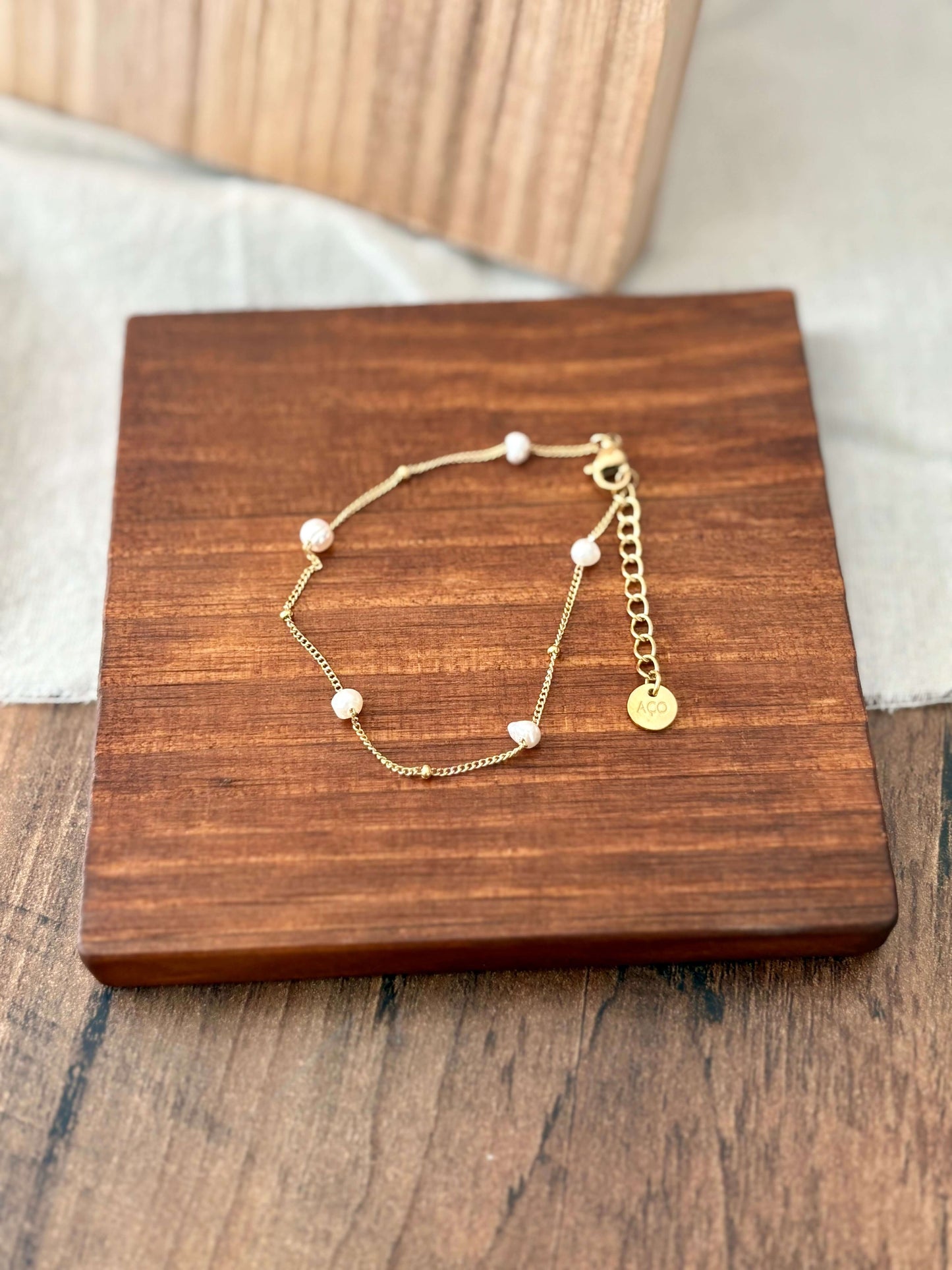 Pulseira de pérolas | Minhámê