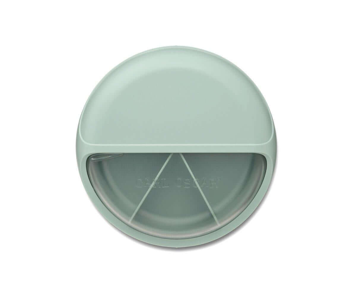 Lancheira MiniDisc Green da marca Carl Oscar com tampa