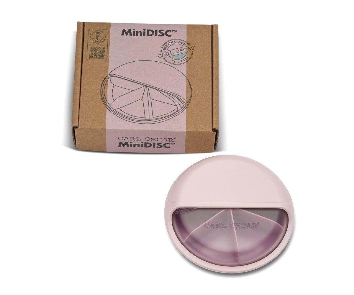 Lancheira MiniDisc Pink da marca Carl Oscar com embalagem