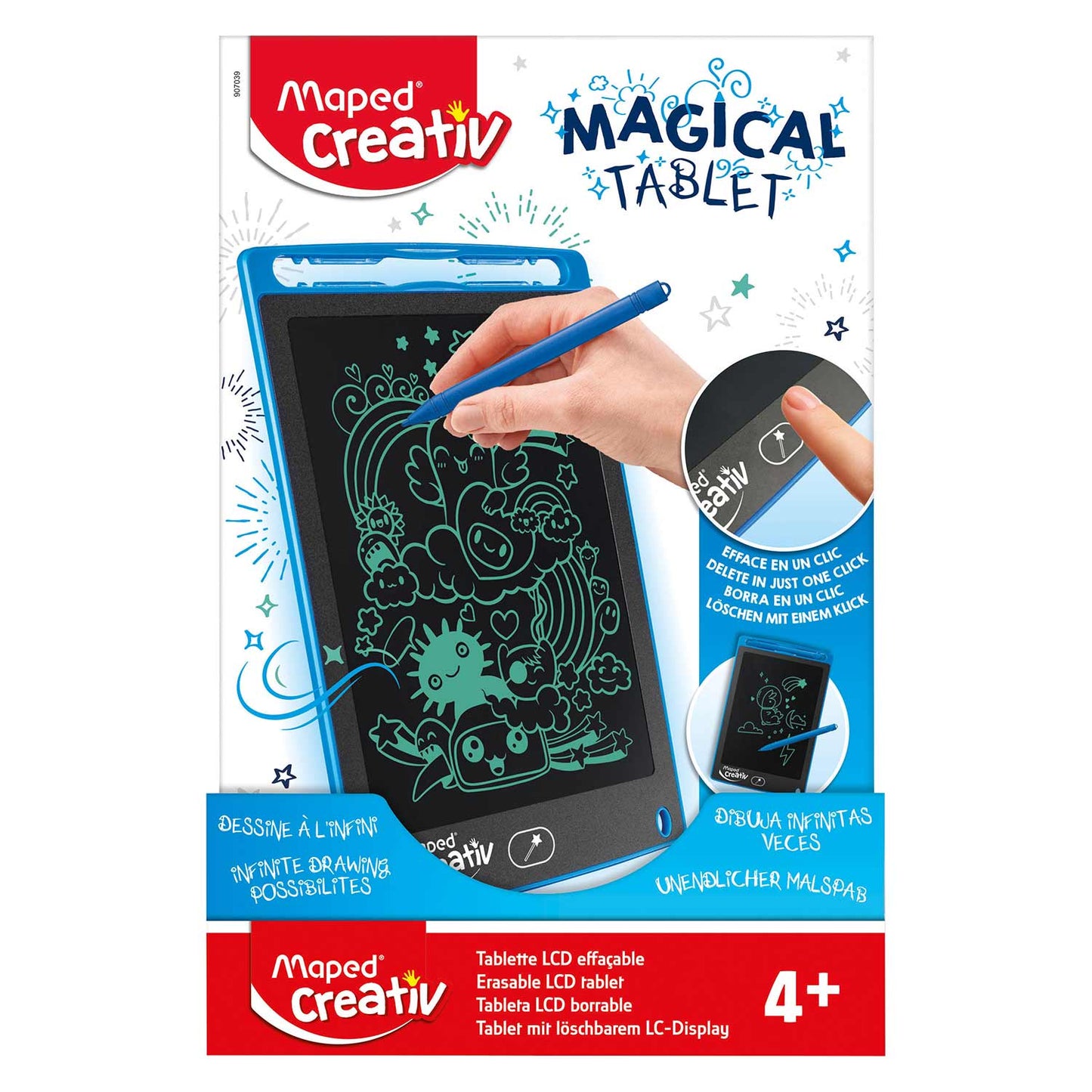 Tablet brinquedo para crianças para múltiplos desenhos da marca Maped