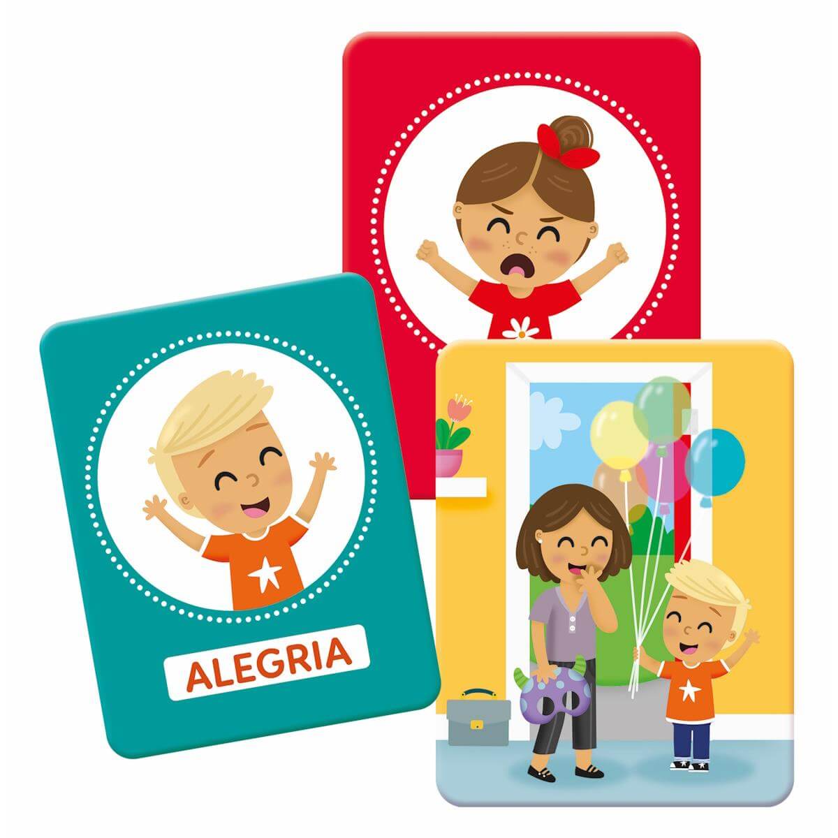 Montessori Cartas Caras e Emoções | Clementoni
