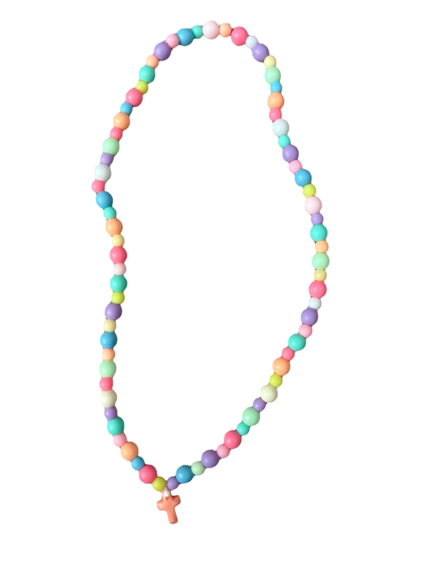 Colar Infantil Cruz Pastel | minhámê
