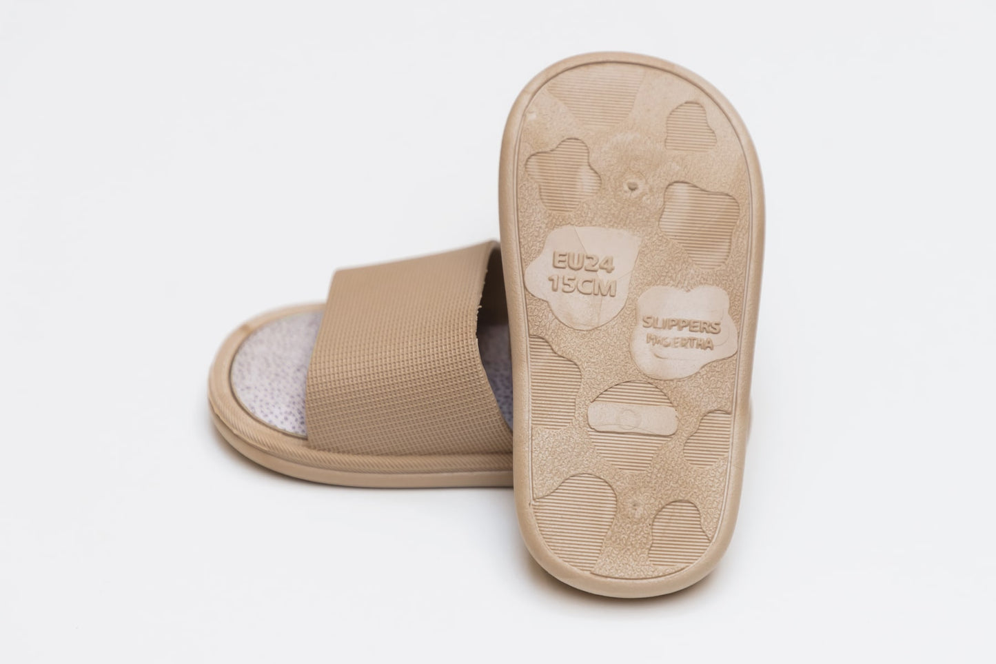 Tongs d'été taupe | Mme Erta