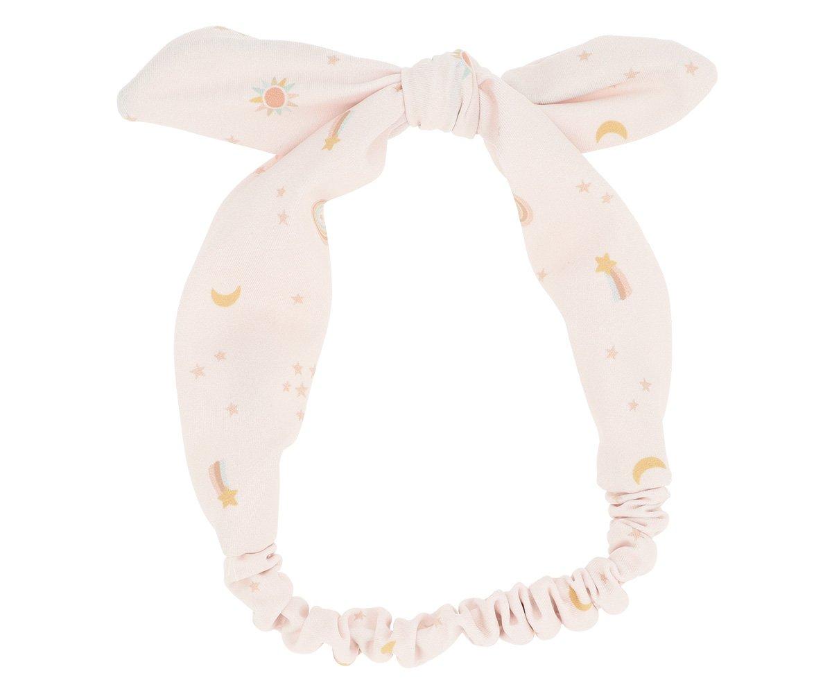 Fita para cabelo para bebés e crianças da marca monneka no padrão starlight