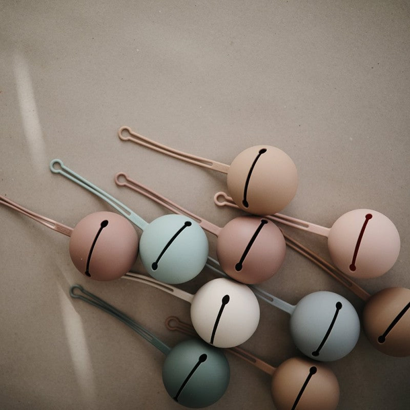 Guarda Chupetas Pale Taupe | Mushie