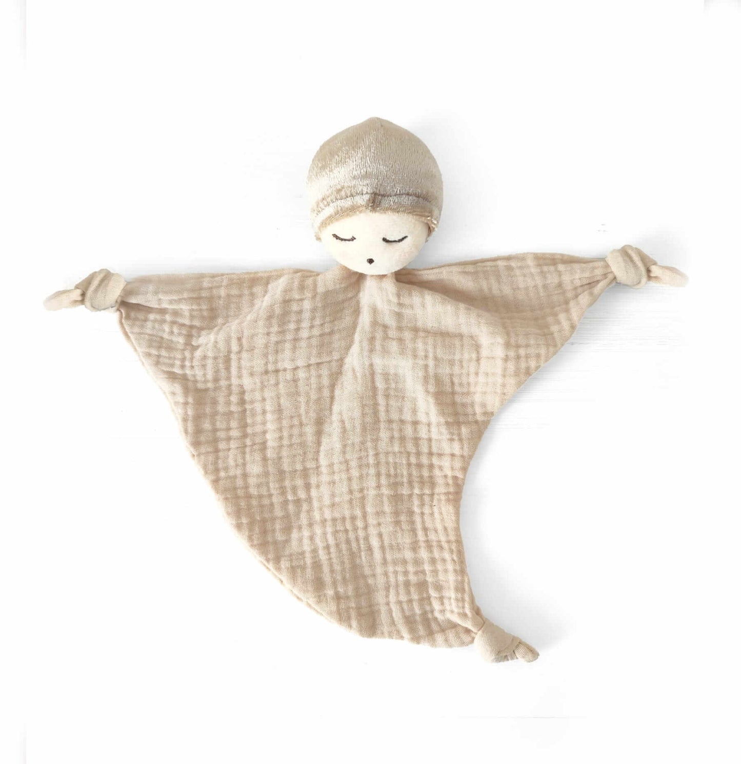 Doudou com personagem Du na cor Nude da marca Mrs Ertha