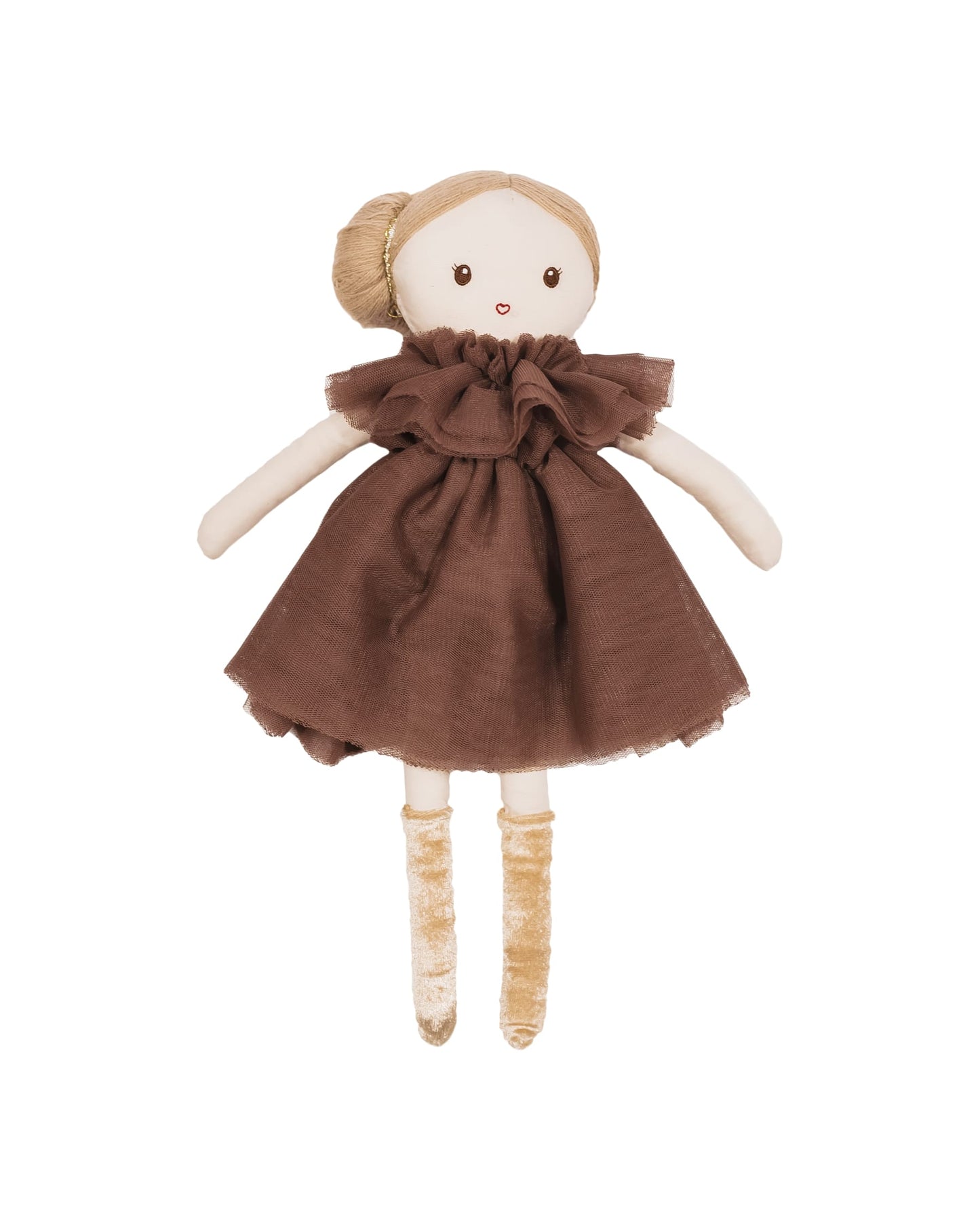 Boneca de pano, peluche, brinquedo para bebés e crianças da personagem Maggie Lu da marca Mrs Ertha