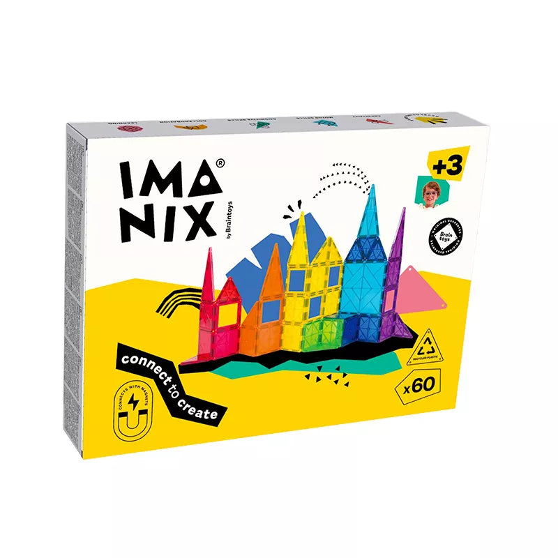 Imanix Clássico 60 peças | Braintoys