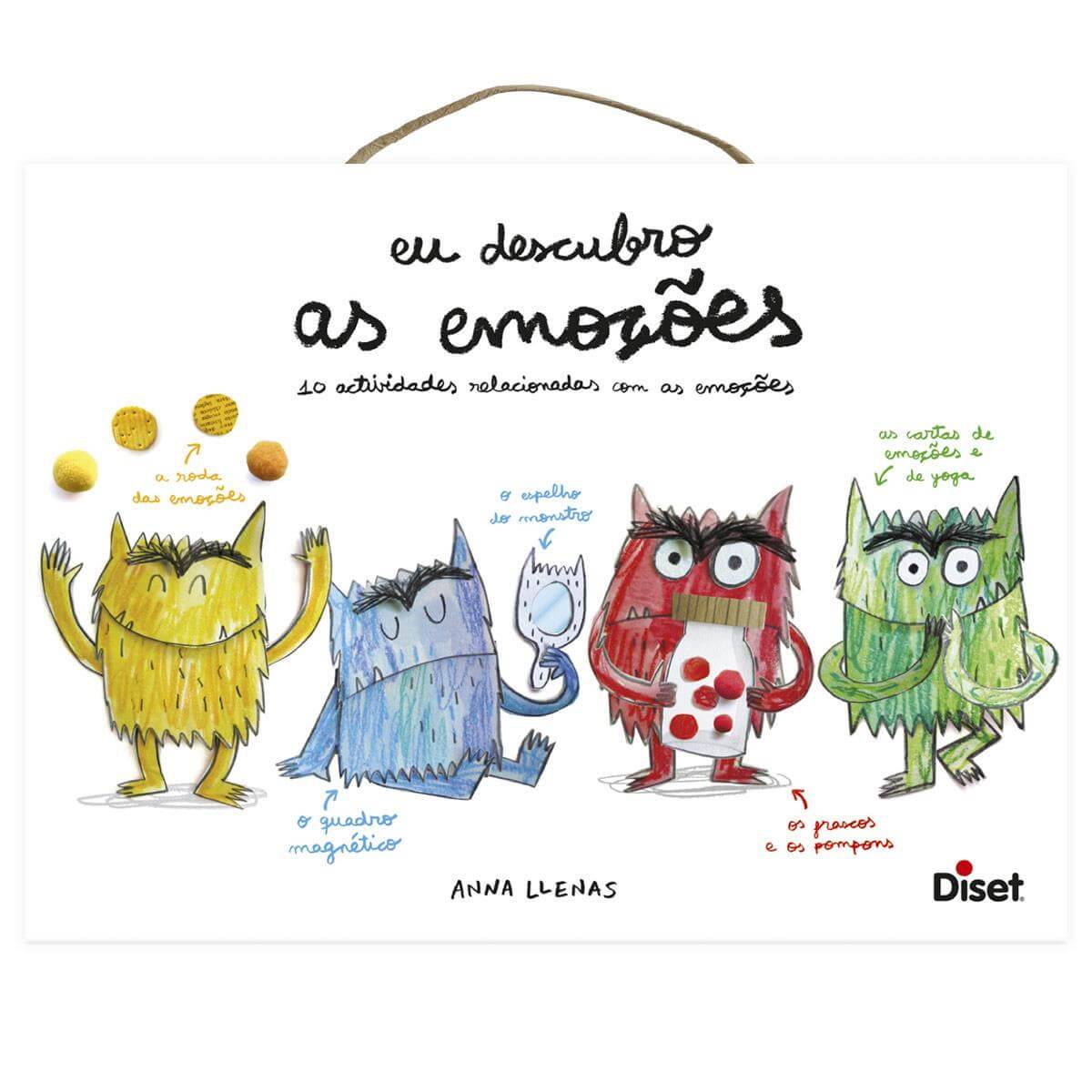 Jogo "As Emoções" O Monstro das Cores | Diset