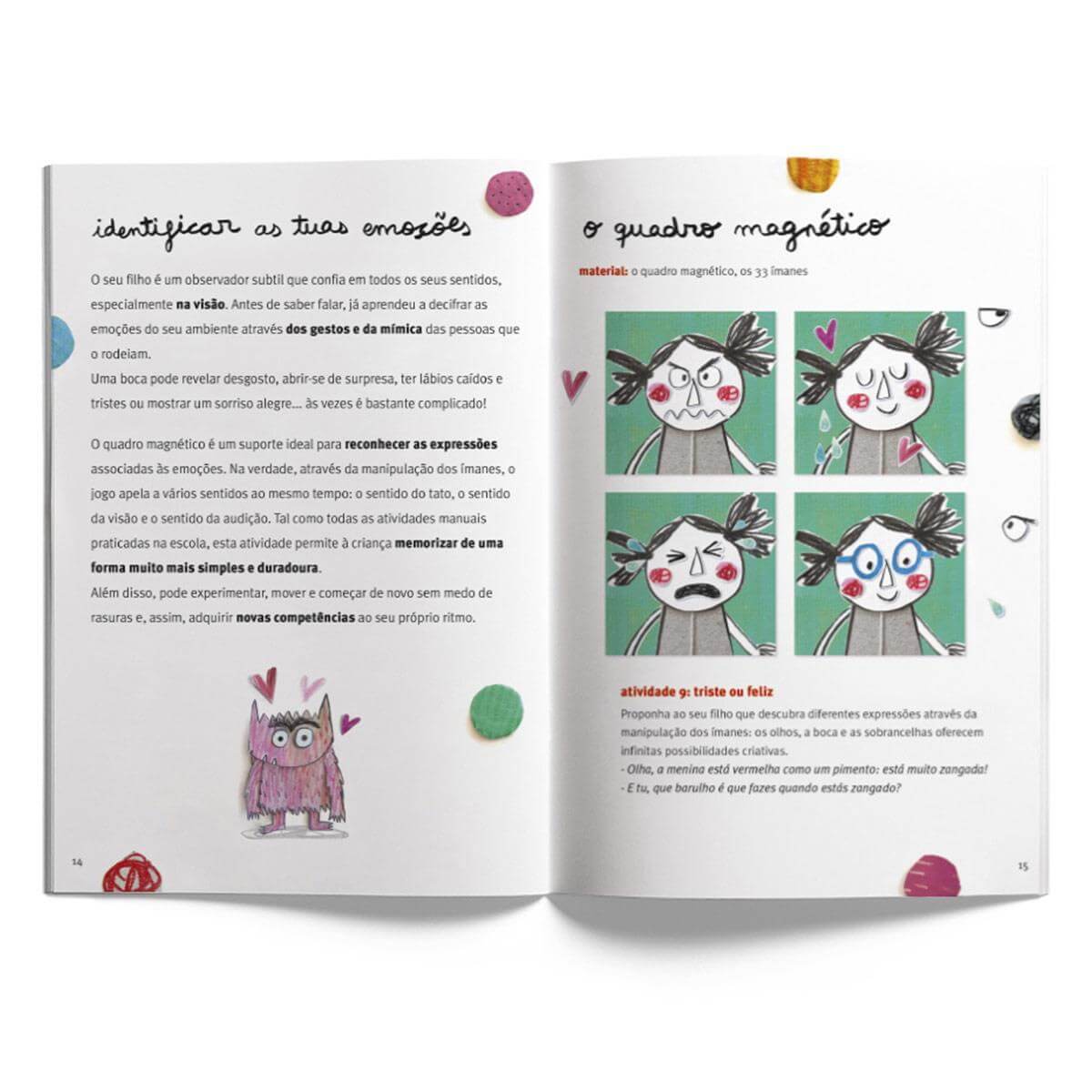 Jogo "As Emoções" O Monstro das Cores | Diset