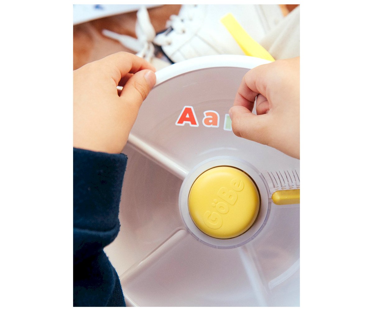 Snack Spinner Lancheira giratória Macaron Blue | GoBe