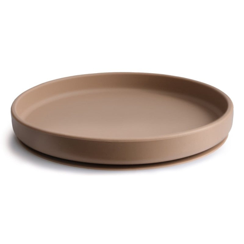 Prato em Silicone com Ventosa Natural | Mushie