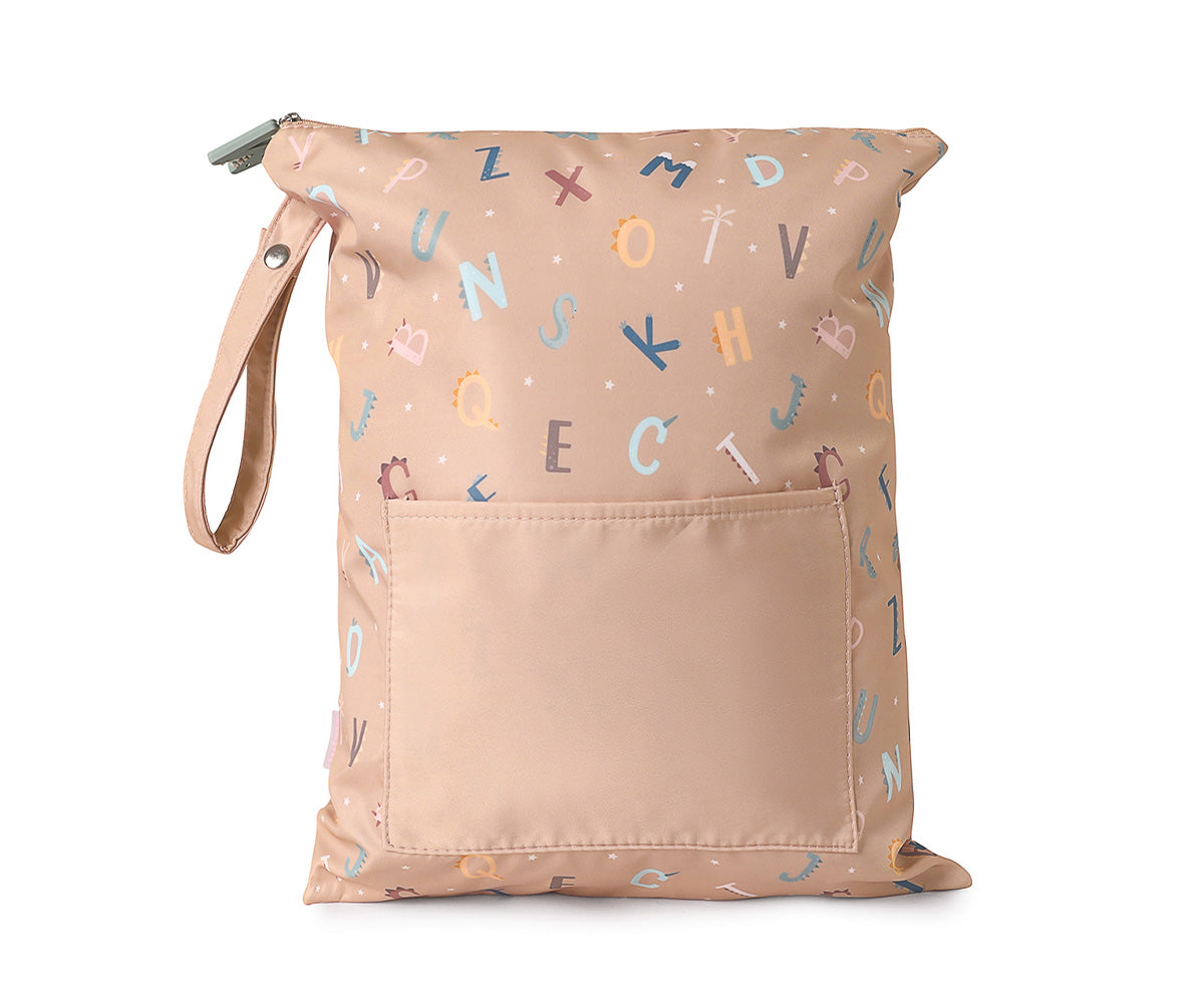 PRÉ-VENDA | Bolsa impermeável grande personalizável Funny Letters | Tutete