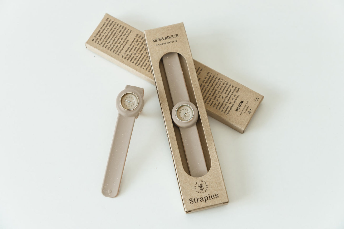 Relógio de pulso para crianças e adultos na cor Cloudy Blush da marca Mrs Ertha