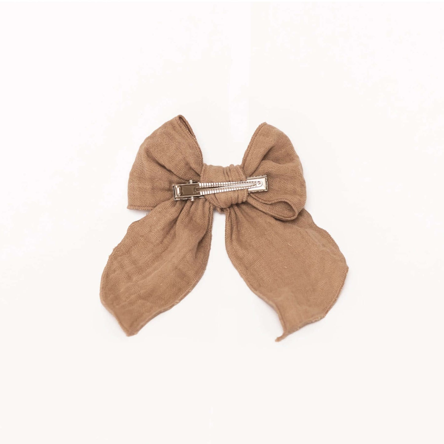 Gancho Laço para cabelo Taupe | Mrs Ertha