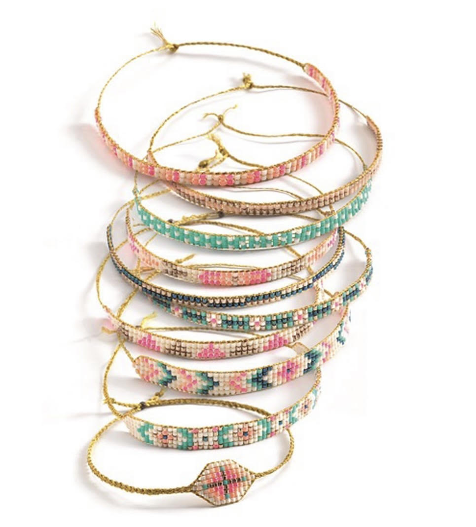 Kit de bracelets perlés bricolage | Djeco
