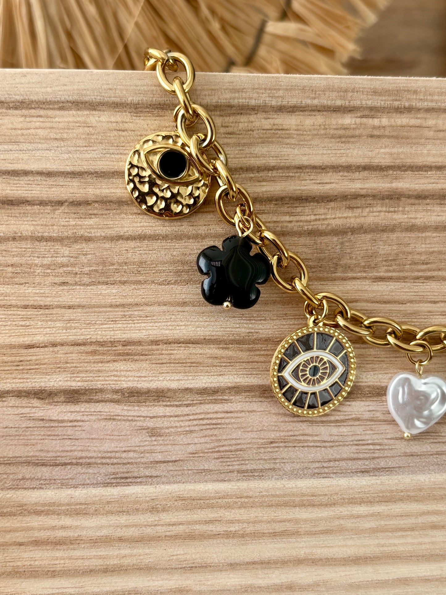 Colar Charm Olho Turco | Minhámê