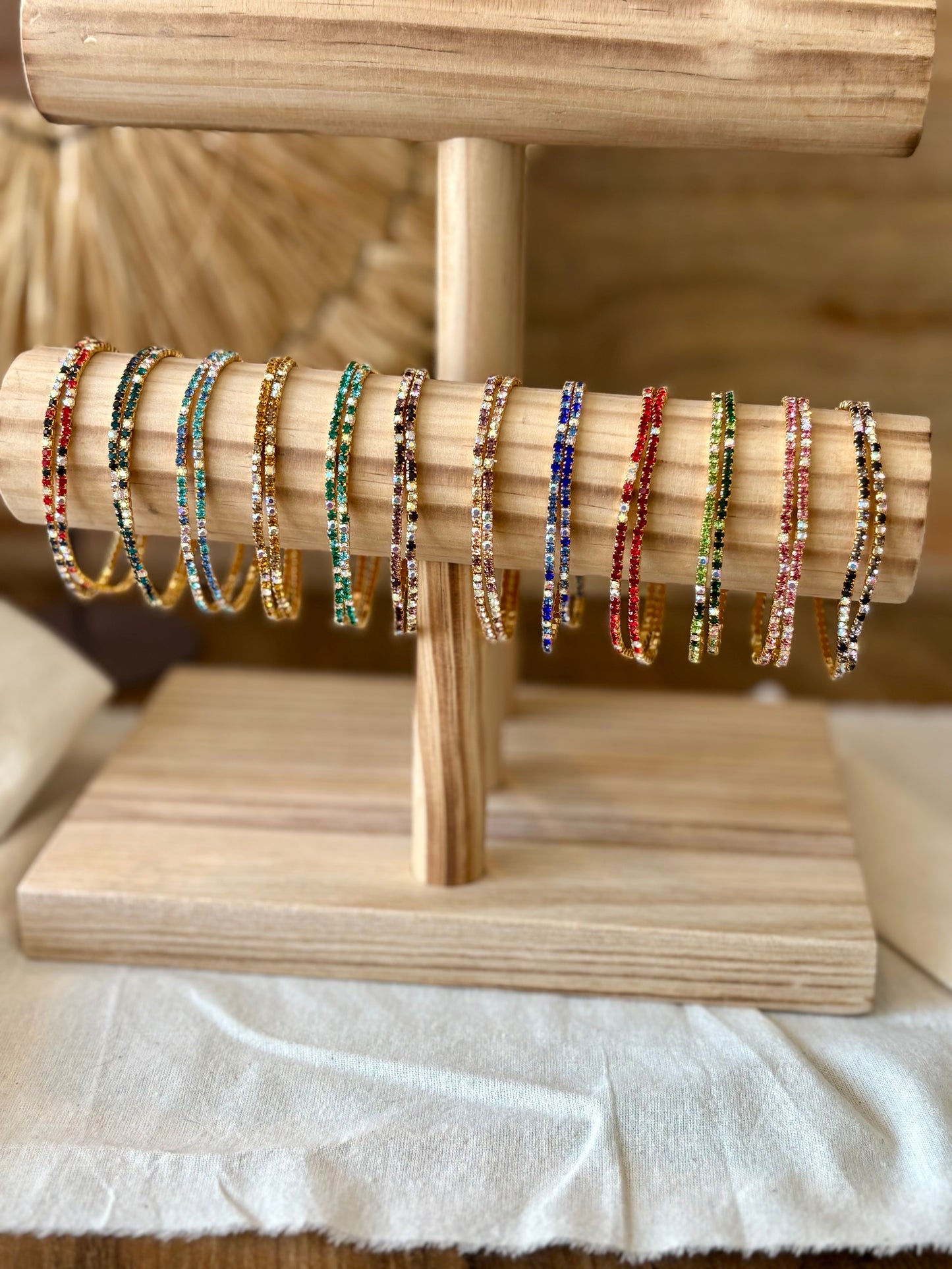 Pulseira elásticas brilho | Minhámê