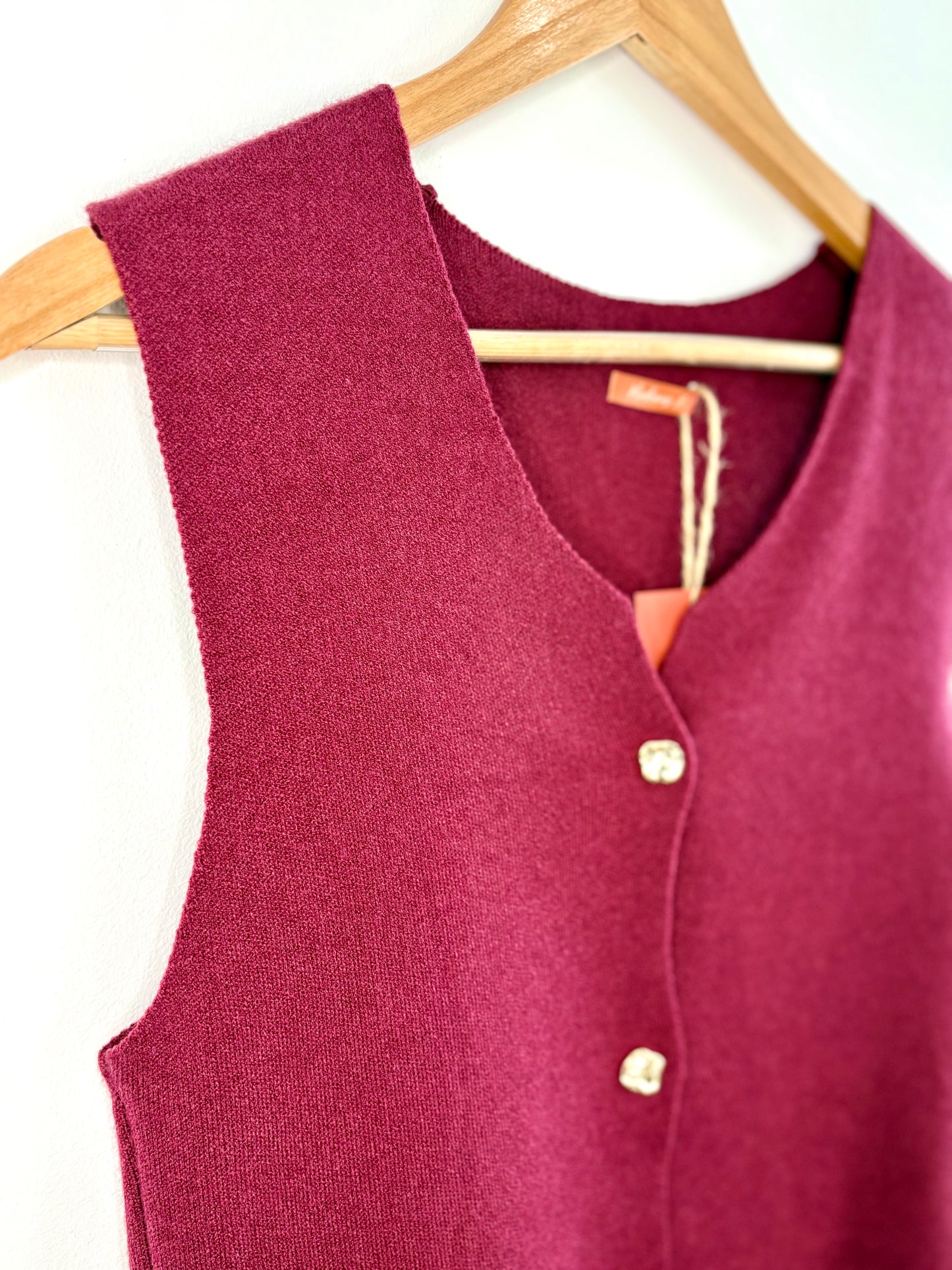 Conjunto de malha Burgundy | Minhámê