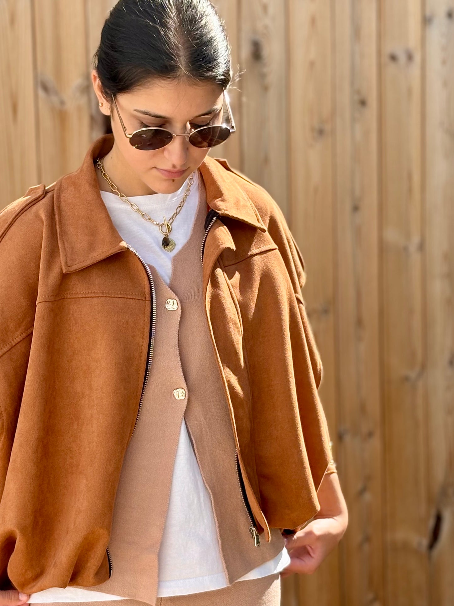 Colete com fecho preto | Minhámê