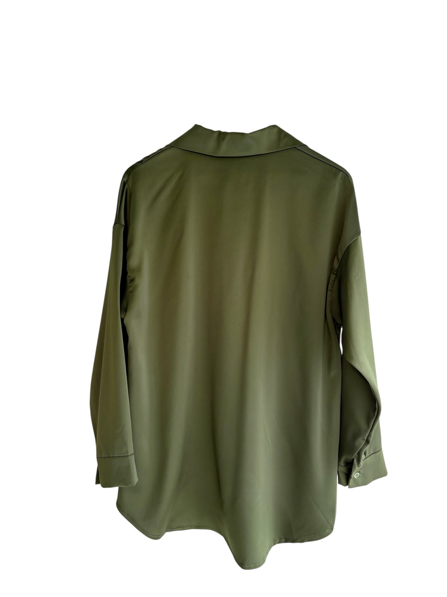 Conjunto calças, camisa e top verde | Minhámê