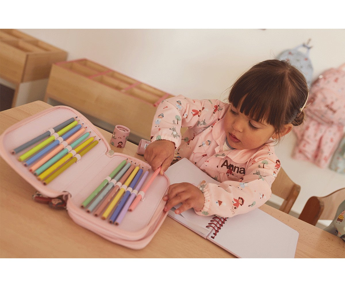 PRÉ-VENDA | Estojo escolar Duplo Little Red | Tutete