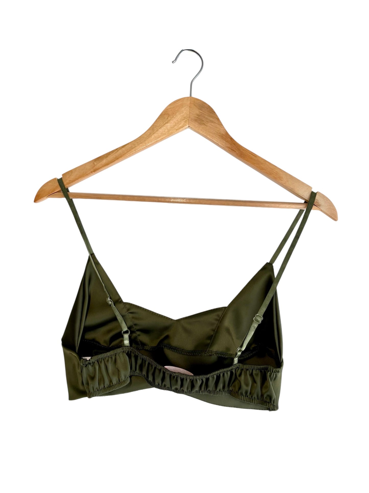 Conjunto calças, camisa e top verde | Minhámê