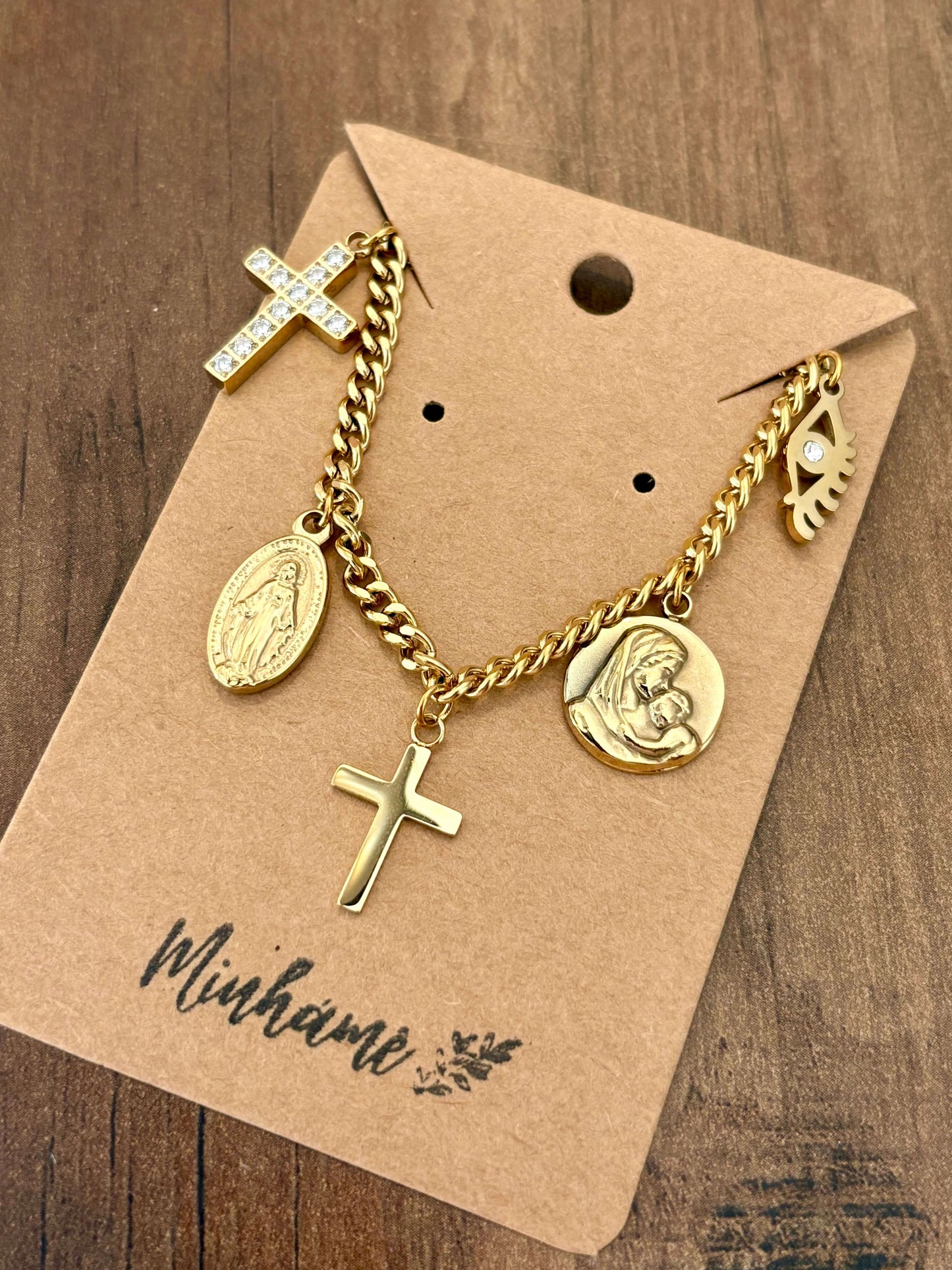 Pulseira Charm de Proteção | Minhámê