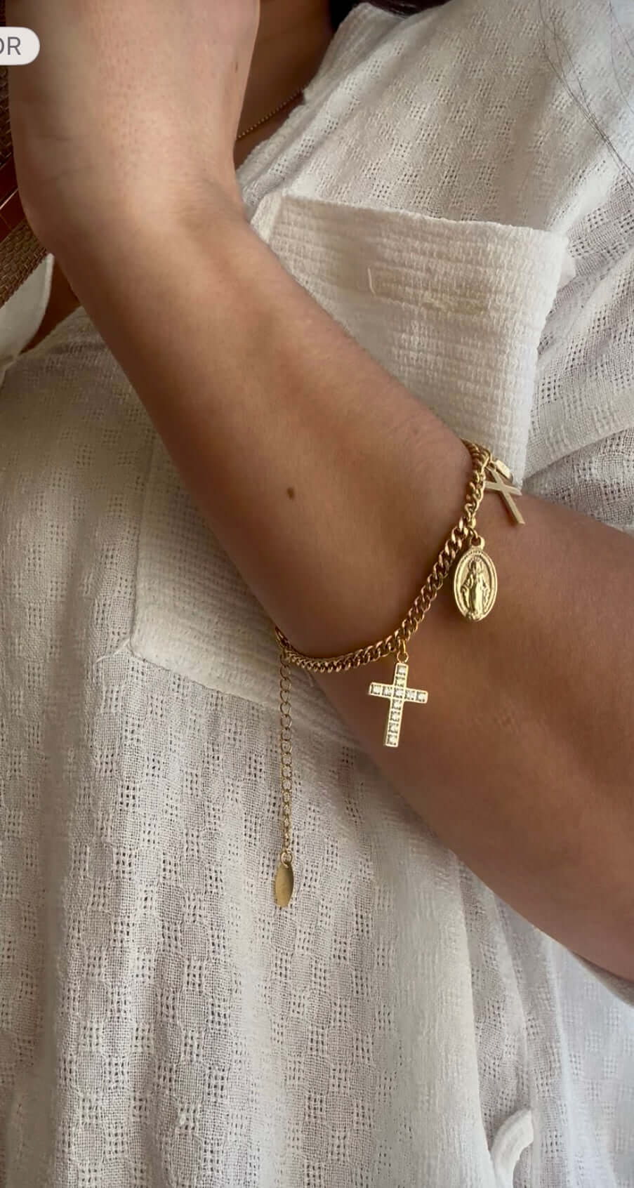 Pulseira Charm de Proteção | Minhámê