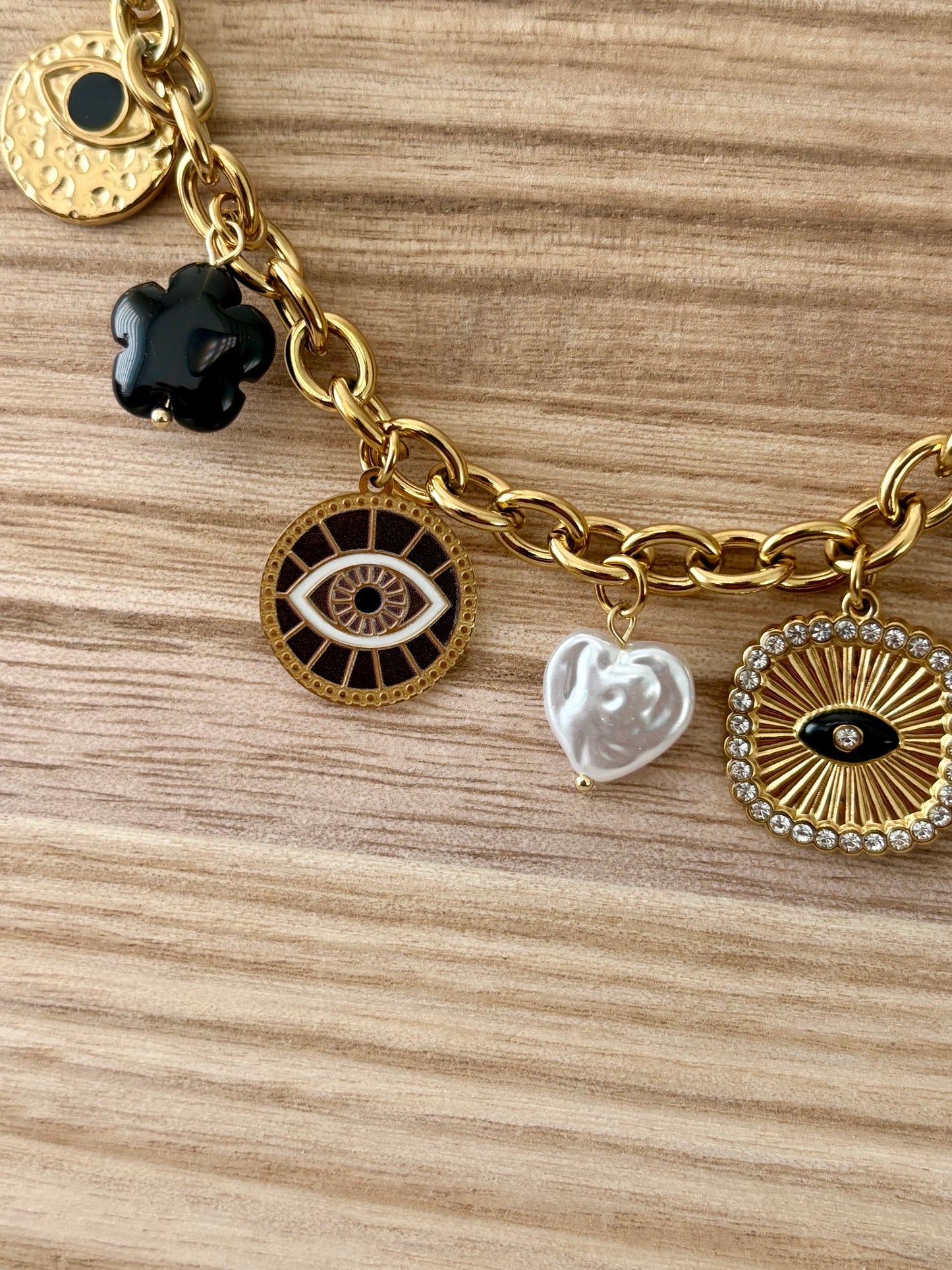 Colar Charm Olho Turco | Minhámê