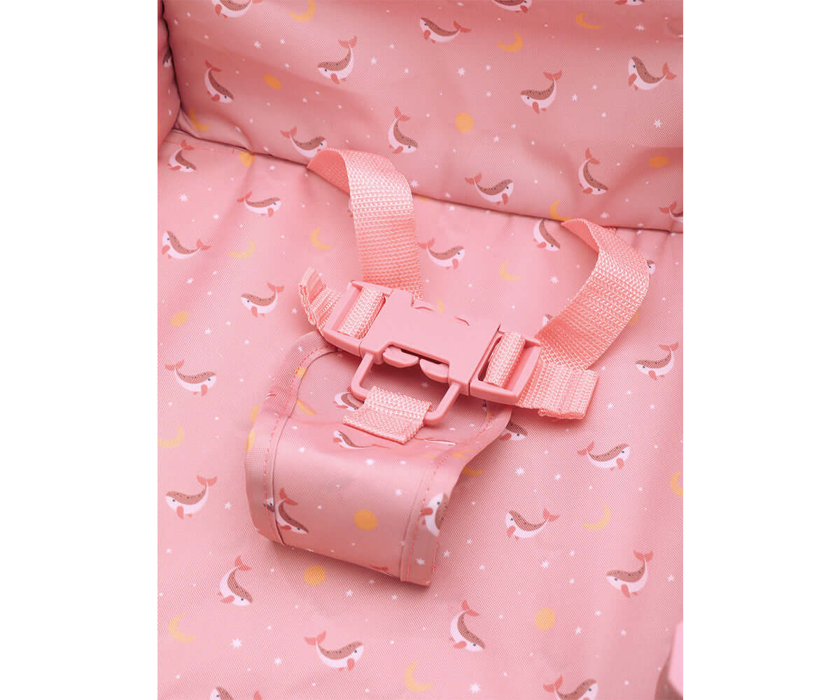 Cadeira de Praia Infantil Whale Pink | Monneka