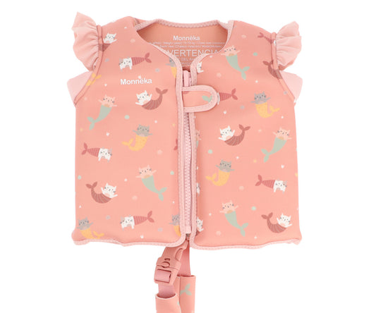 Colete Flutuador Infantil Mermaid Cats | Monneka